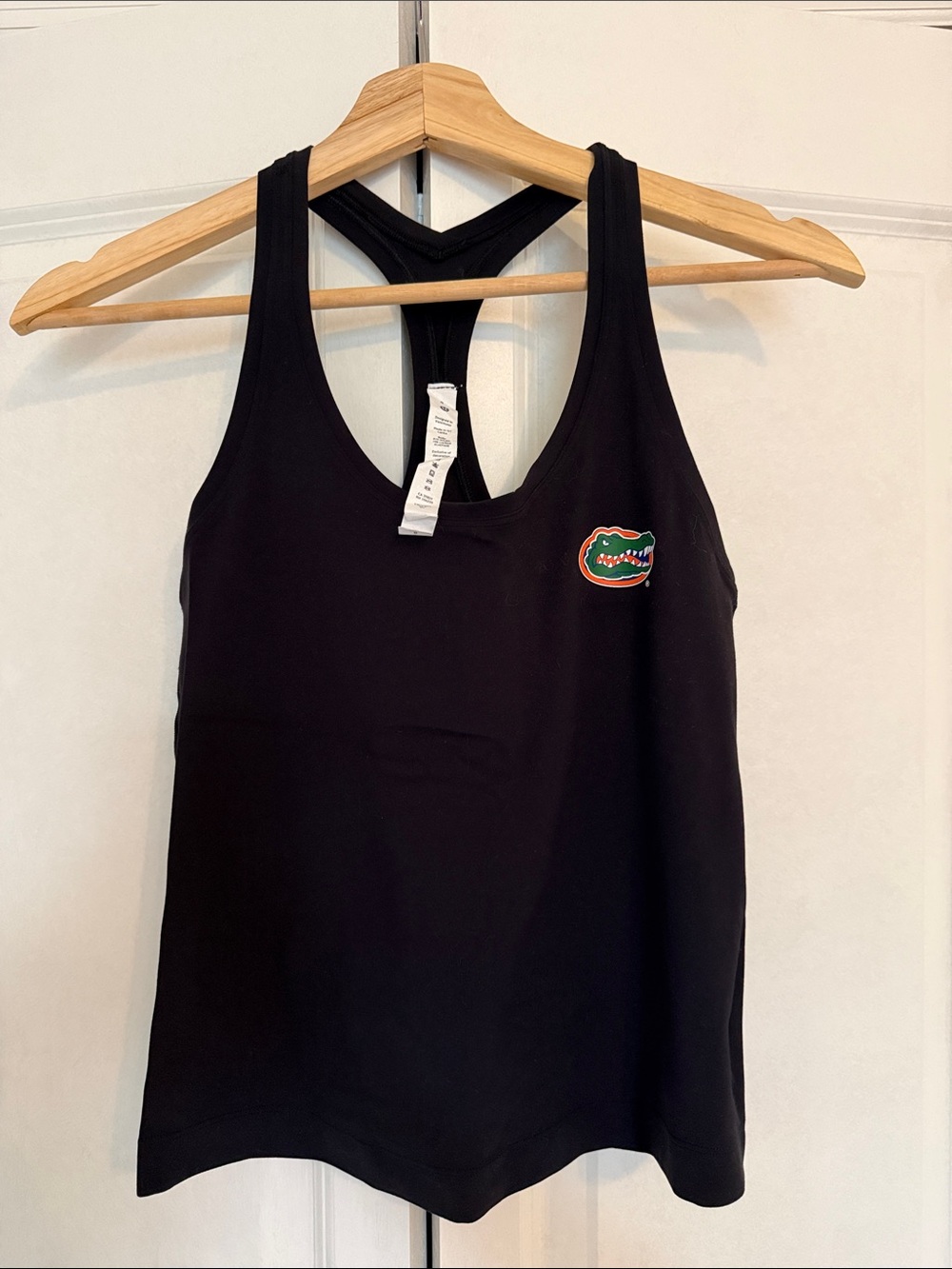 lululemon University of Florida Gators Cool RB Short Tank Nulu in Black